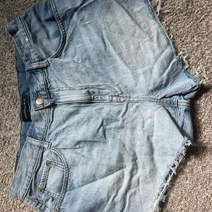 Aeropostale Blue Denim Mom Shorts